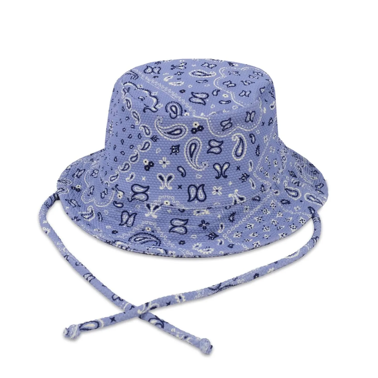 Walking Mum Chapeau anti-UV Bandana Bleu