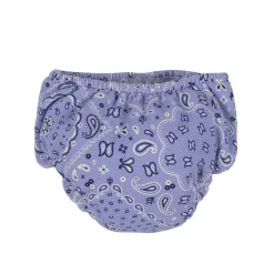 Walking Mum                    Maillot-couche Bandana    Bleu