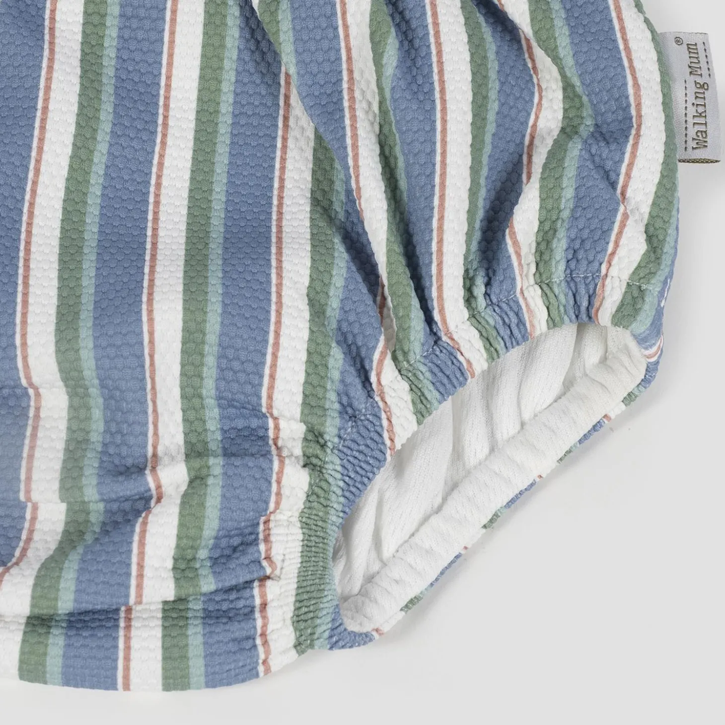Walking Mum Maillot-couche Strips Vert 12-24 mois