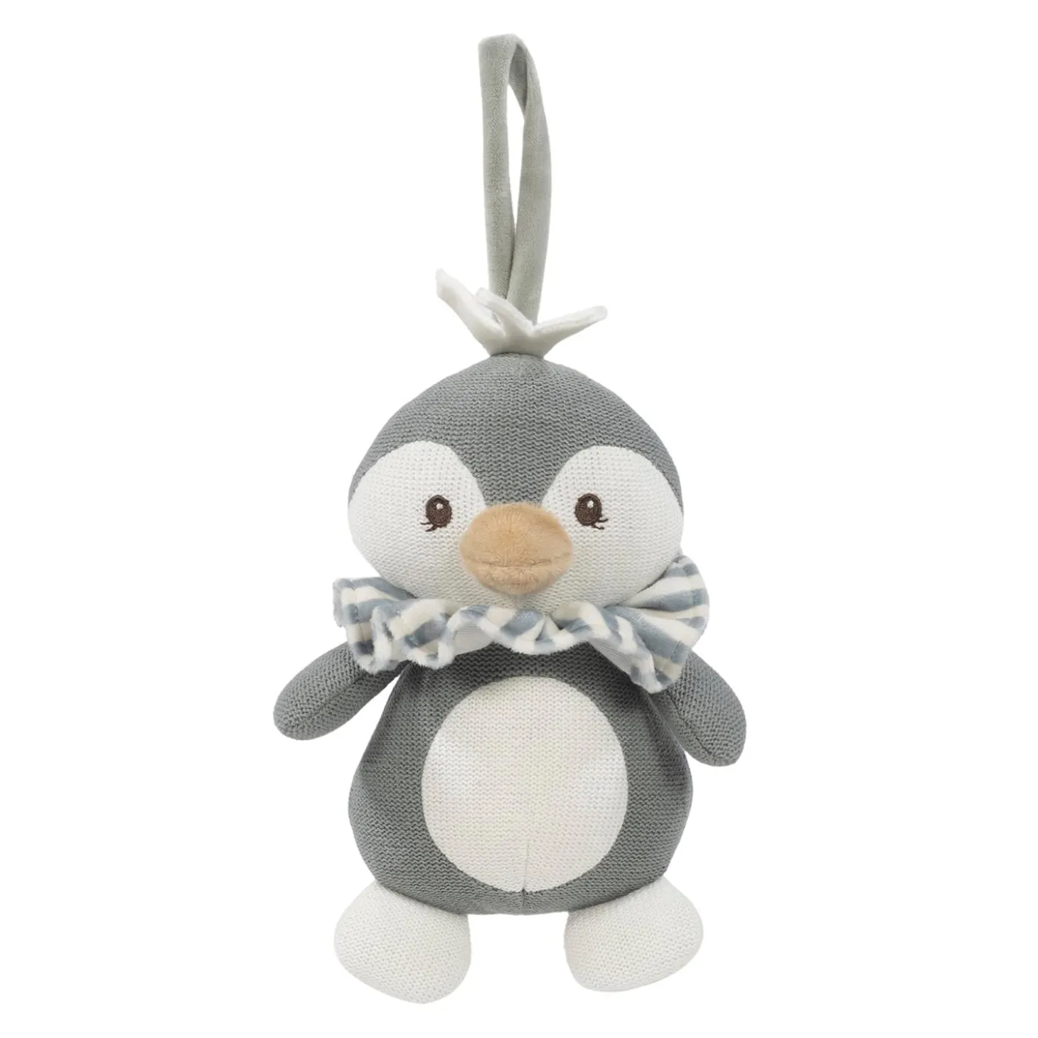 Walking Mum Peluche Musical Pingouin Praliné Matcha