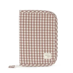 Walking Mum                    Protège Carnet de Santé Praliné Vichy    Moka