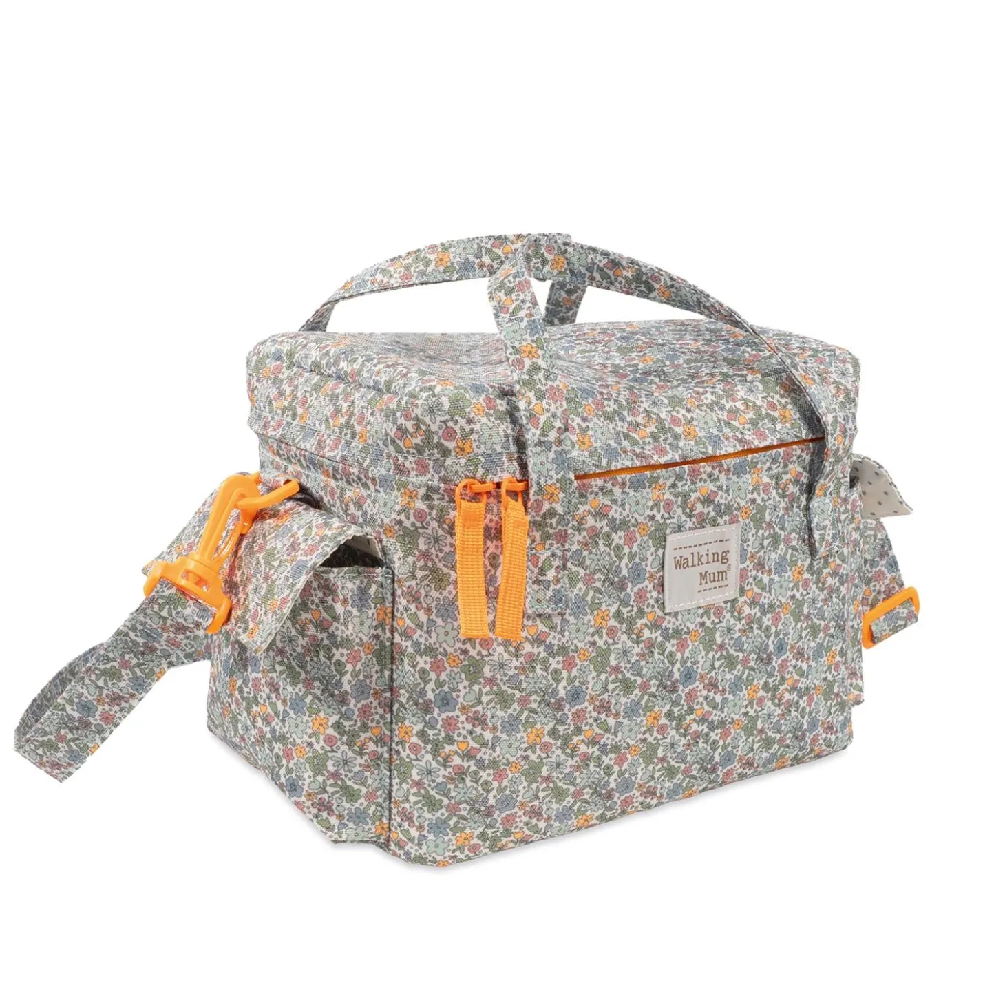 Walking Mum Sac Isotherme Summer Flowers Vert