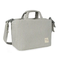 Walking Mum                    Sac à Langer Praliné Rayures    Matcha
