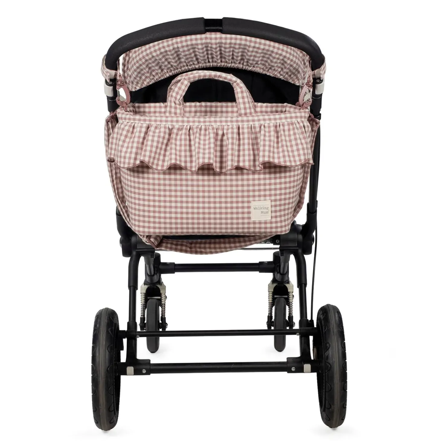 Walking Mum Sac à Langer Praliné Vichy Moka