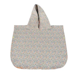 Walking Mum                    Serviette poncho Fleurs    Vert