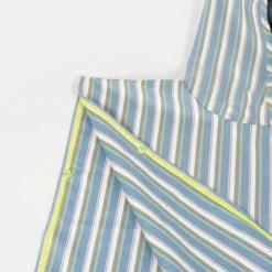 Walking Mum                    Serviette poncho Rayures    Vert