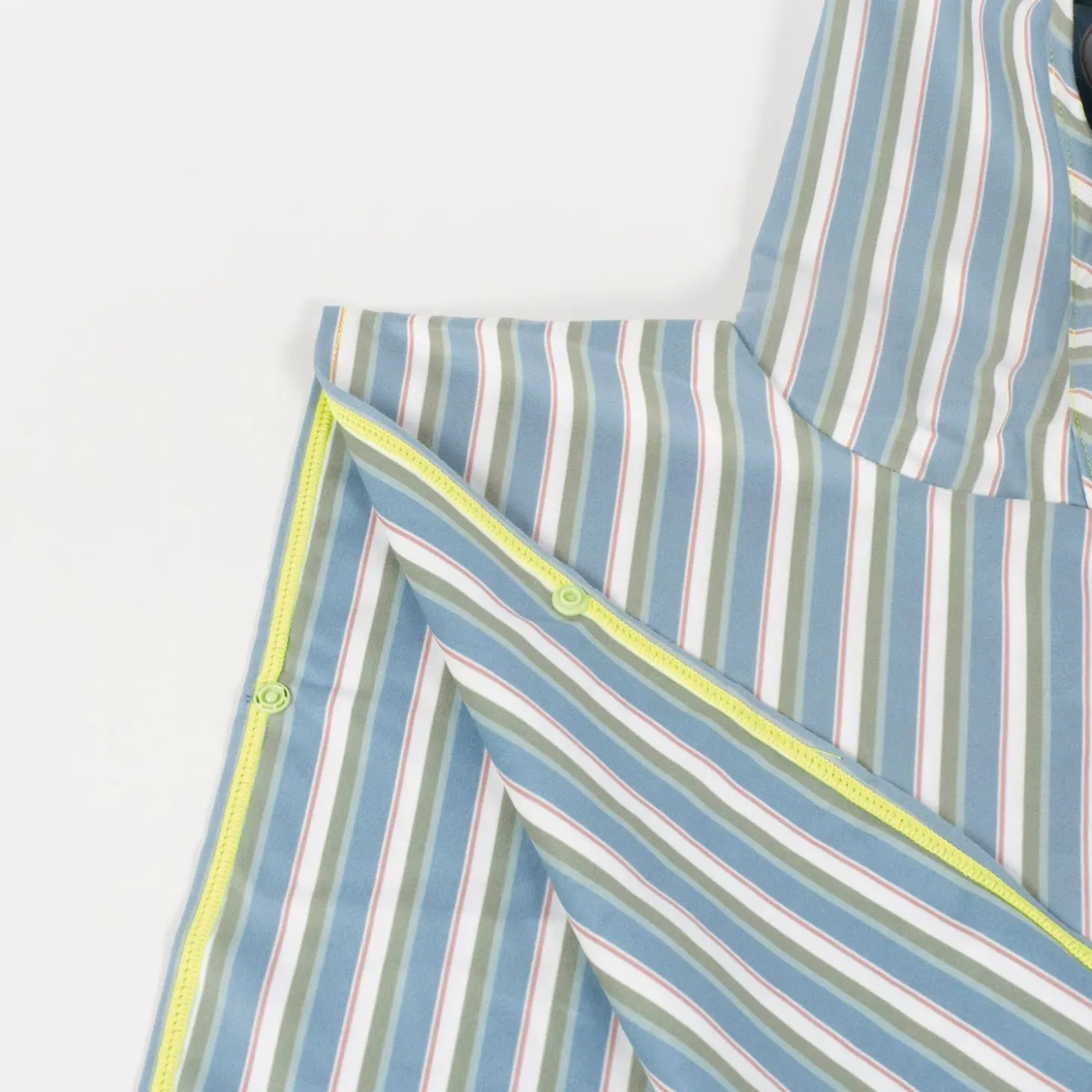 Walking Mum Serviette poncho Rayures Vert