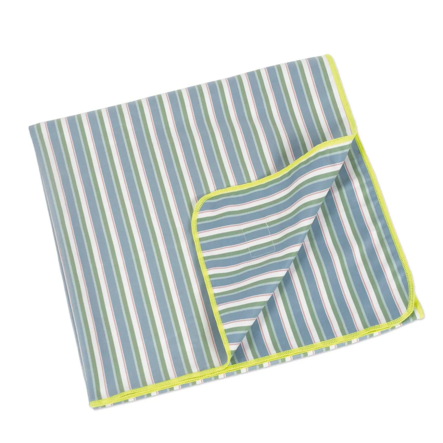 Walking Mum Serviette Strips Vert 70x140 cm