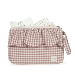 Walking Mum Trousse de Toilette Praliné Vichy Moka