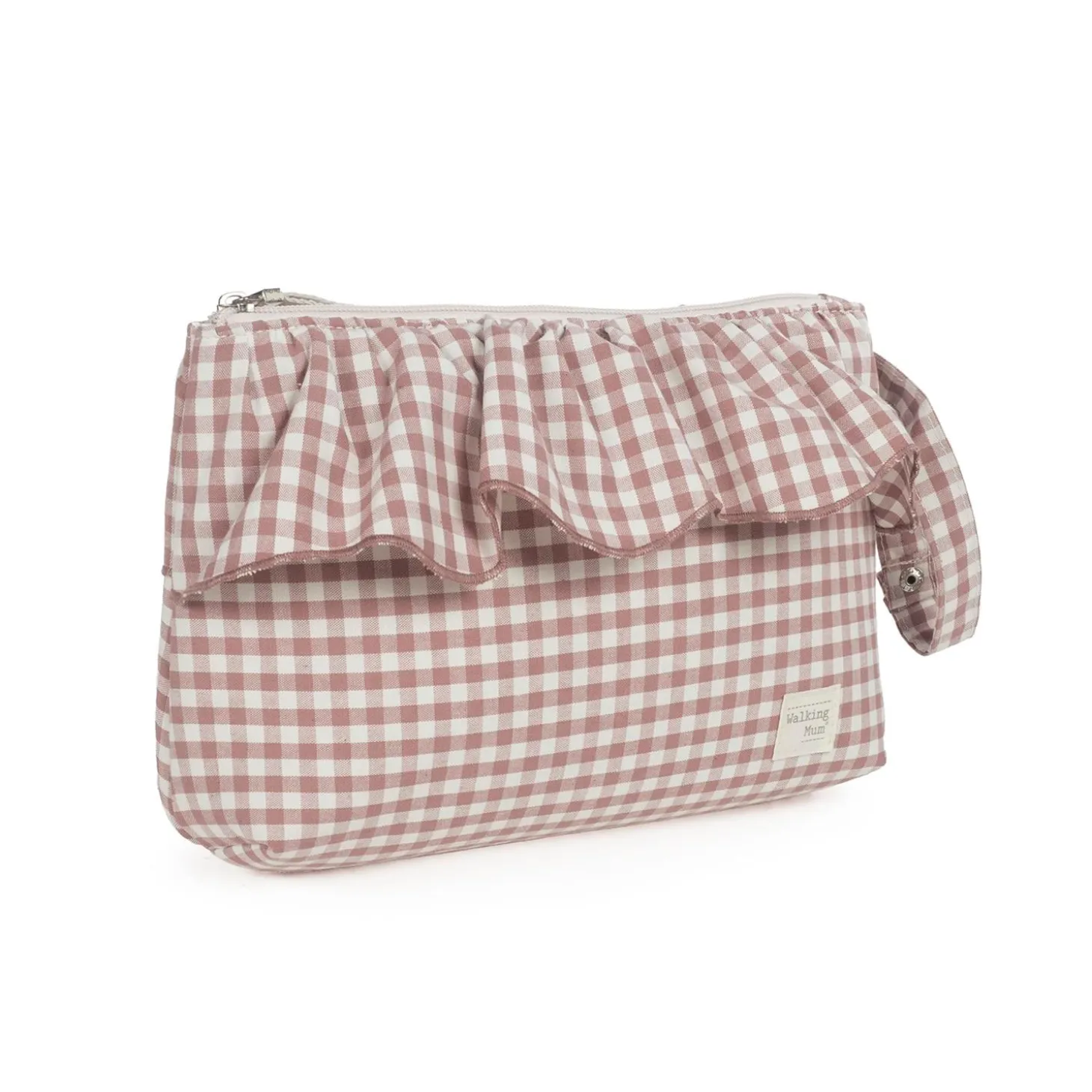 Walking Mum Trousse de Toilette Praliné Vichy Moka