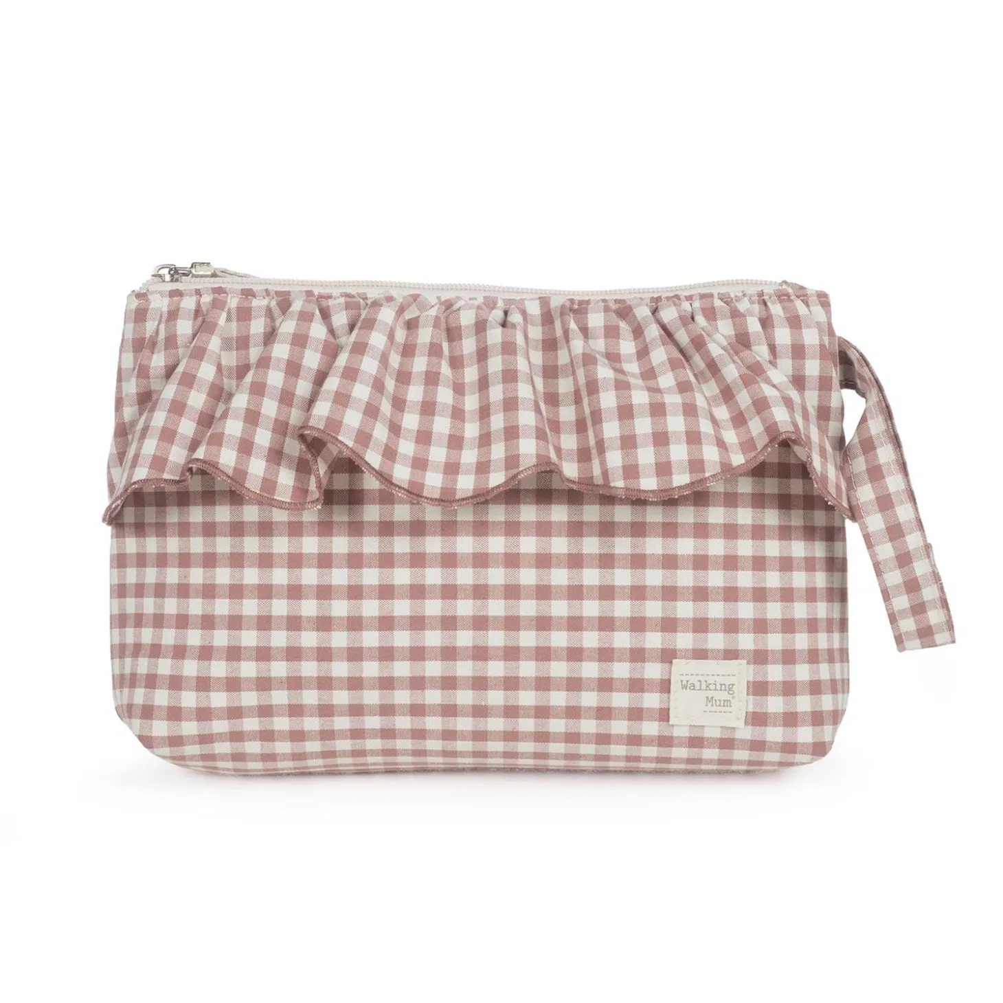 Walking Mum Trousse de Toilette Praliné Vichy Moka