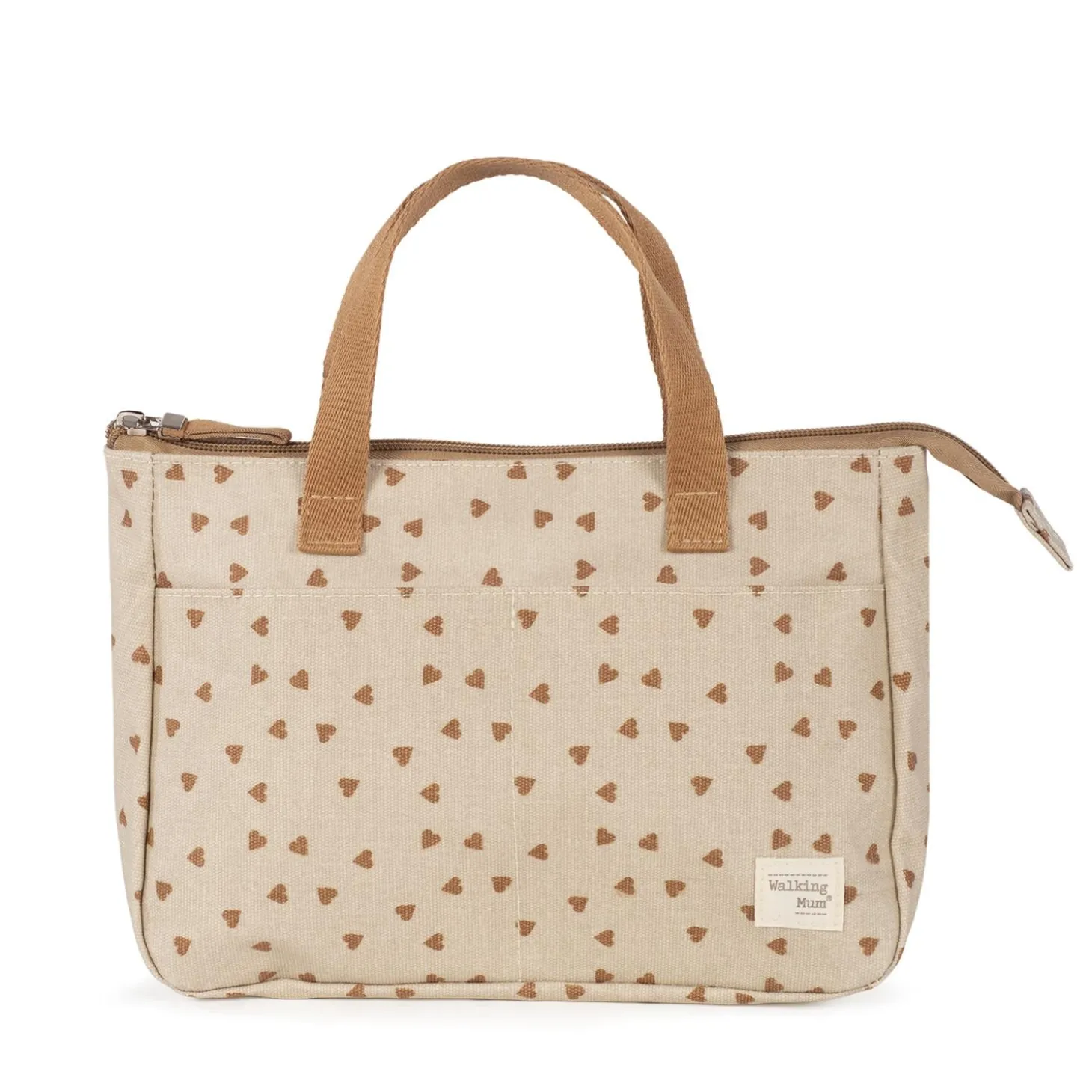 Walking Mum Trousse de toilette Coeurs Poppy Cannelle