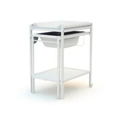 Webaby                    Table à langer avec baignoire Essentiel    Blanc