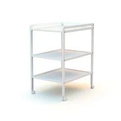 Webaby Table à langer double Essentiel Blanc
