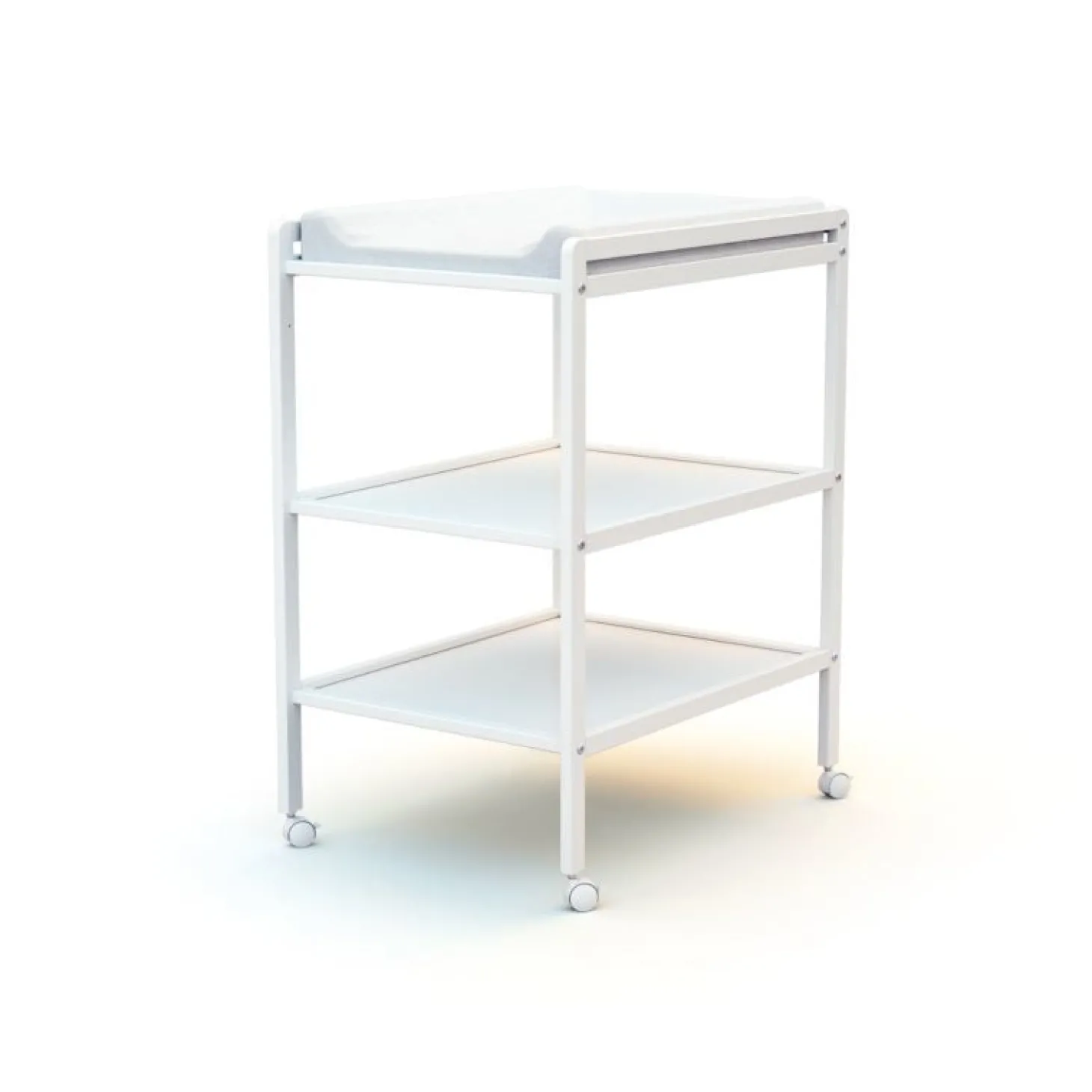 Webaby Table à langer double Essentiel Blanc