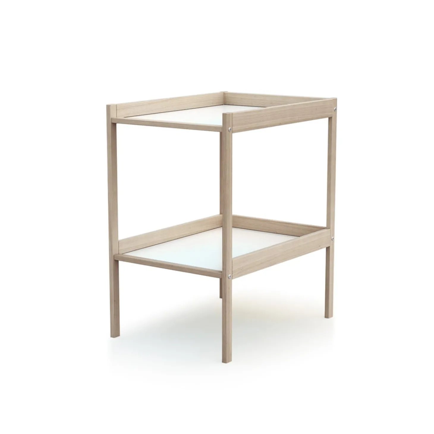 Webaby Table à langer Simple Hêtre Brut