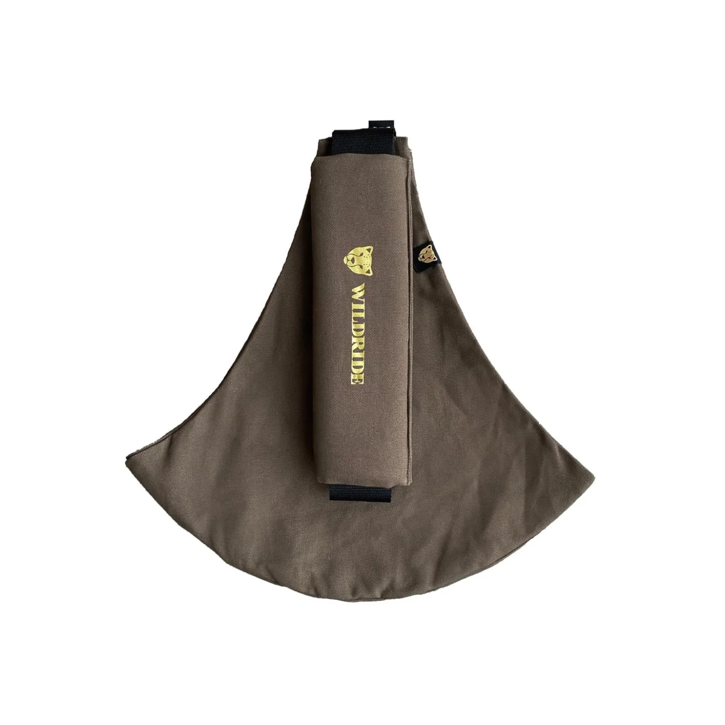 WILDRIDE Porte Enfant en Coton Coffee 9 mois - 4 ans