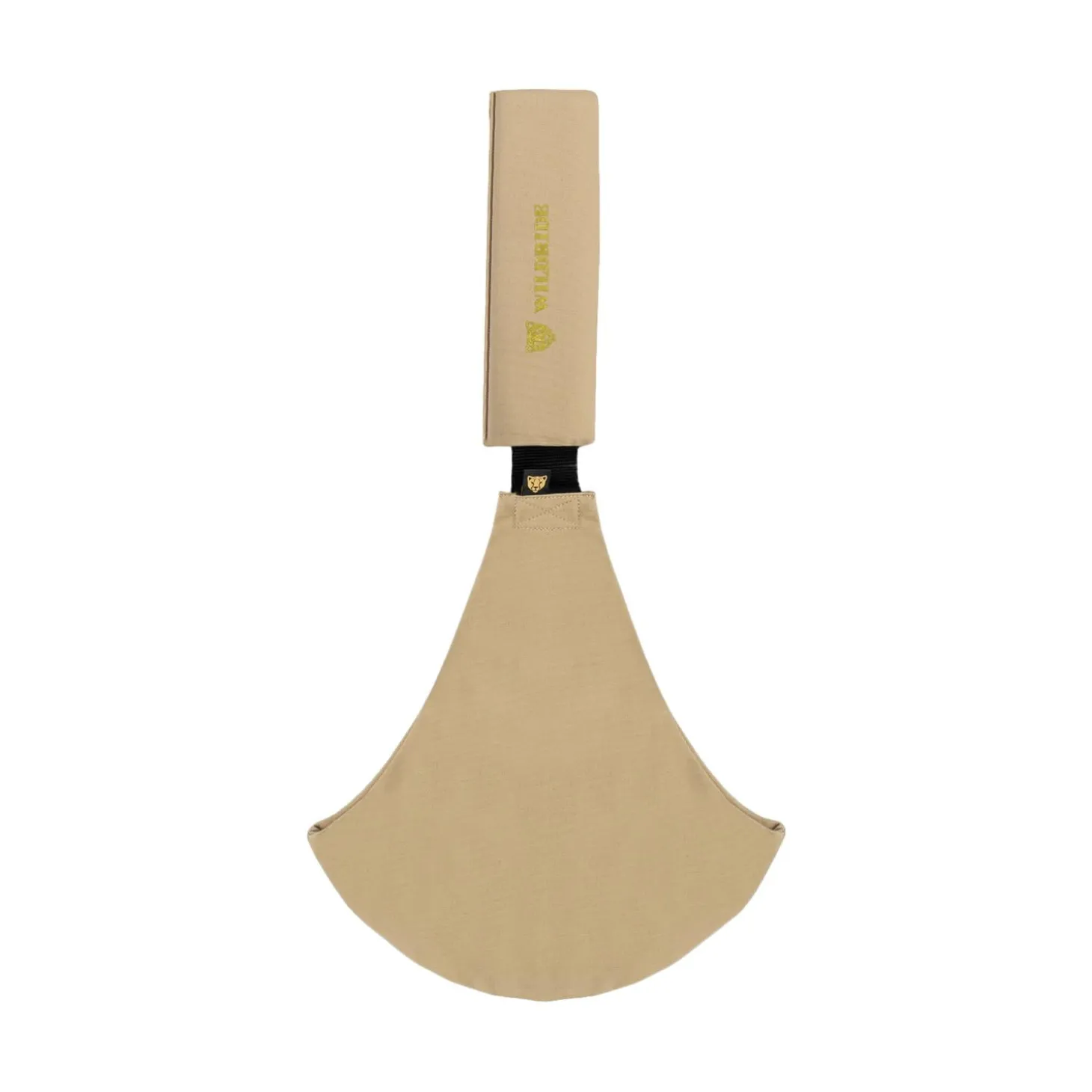 WILDRIDE Porte Enfant en Coton Beige 9 mois - 4 ans