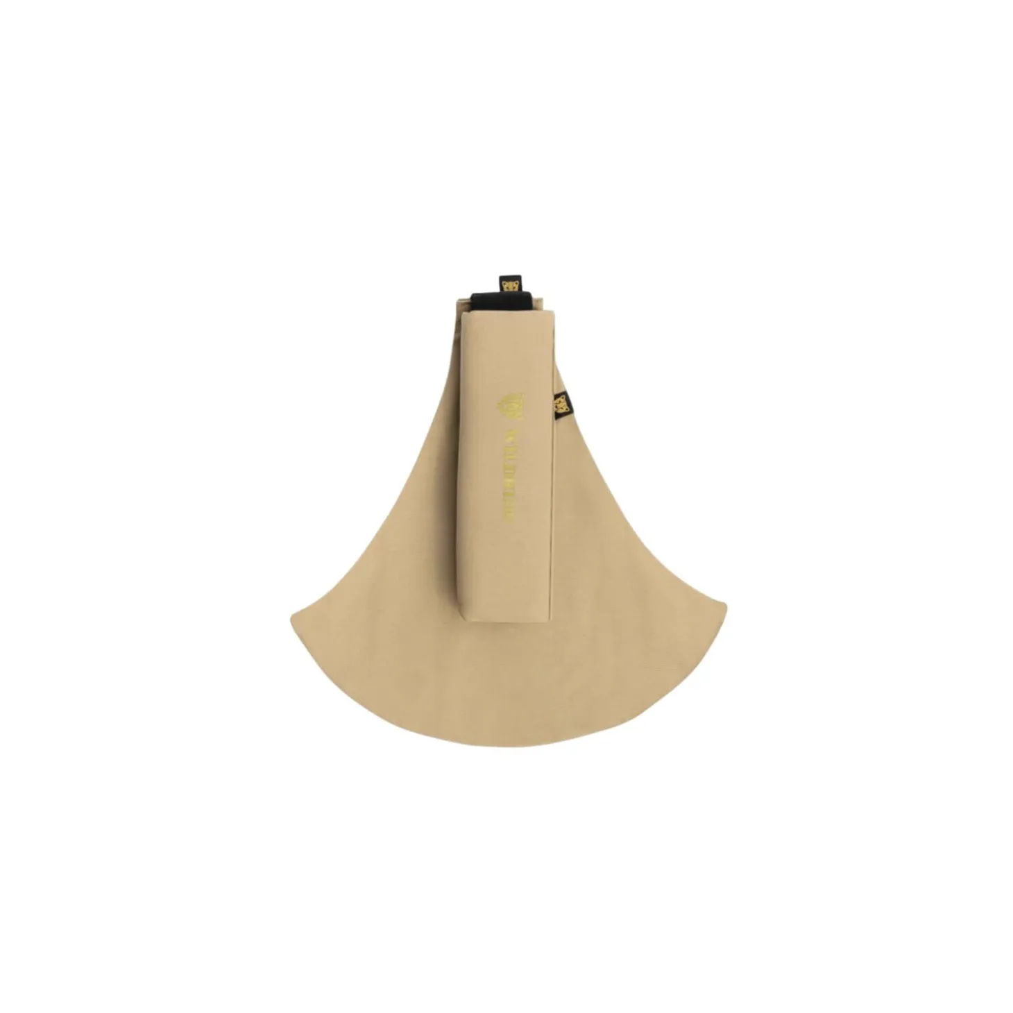 WILDRIDE Porte Enfant en Coton Beige 9 mois - 4 ans