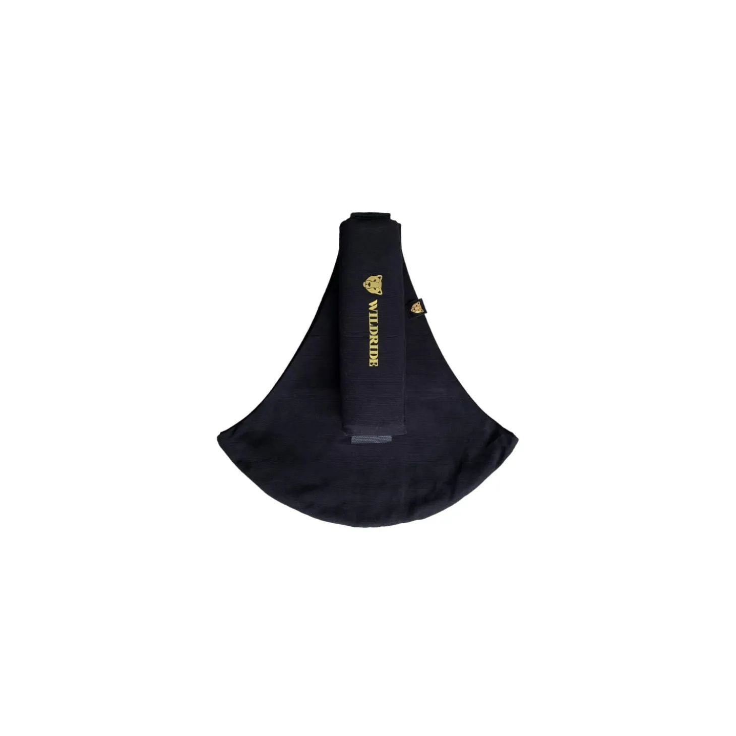 WILDRIDE Porte Enfant en Coton Black 9 mois - 4 ans