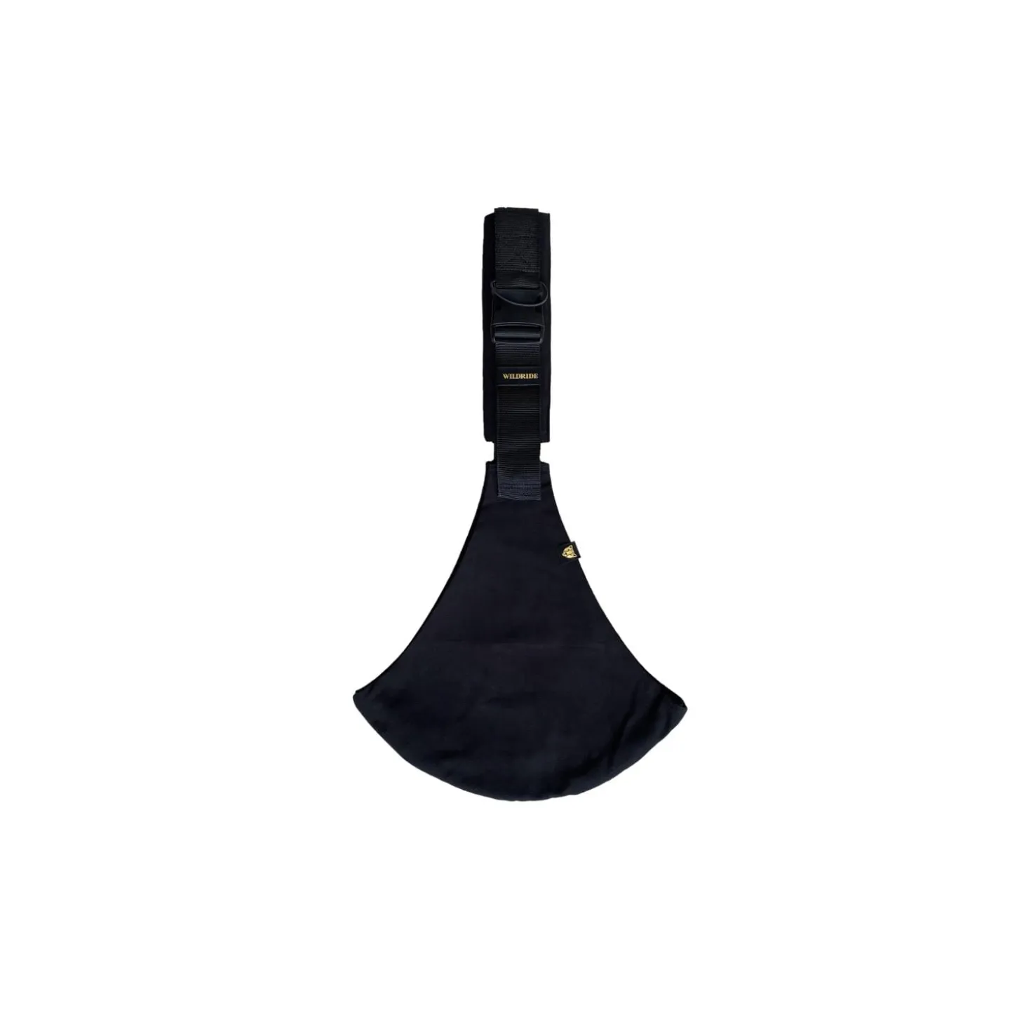 WILDRIDE Porte Enfant en Coton Black 9 mois - 4 ans