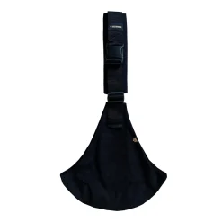WILDRIDE Porte Enfant en Lin Black 9 mois - 4 ans