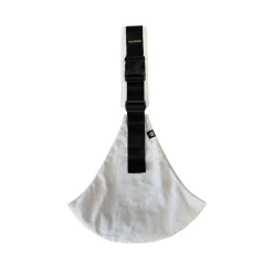 WILDRIDE Porte Enfant Matériau Recyclé Eco Natural White