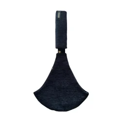 WILDRIDE Porte Enfant velours Black Rib 9 mois - 4 ans