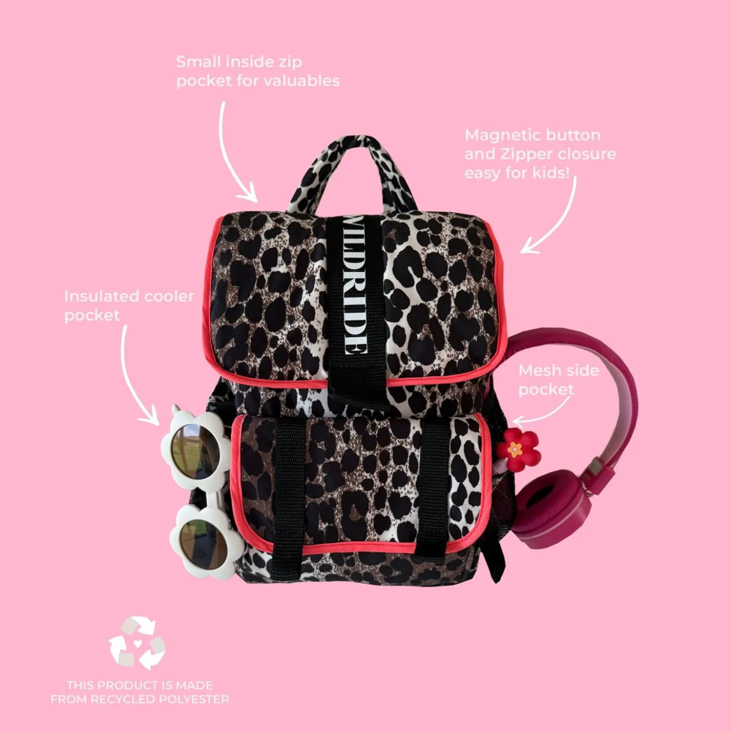WILDRIDE Sac à dos Enfant Savannah