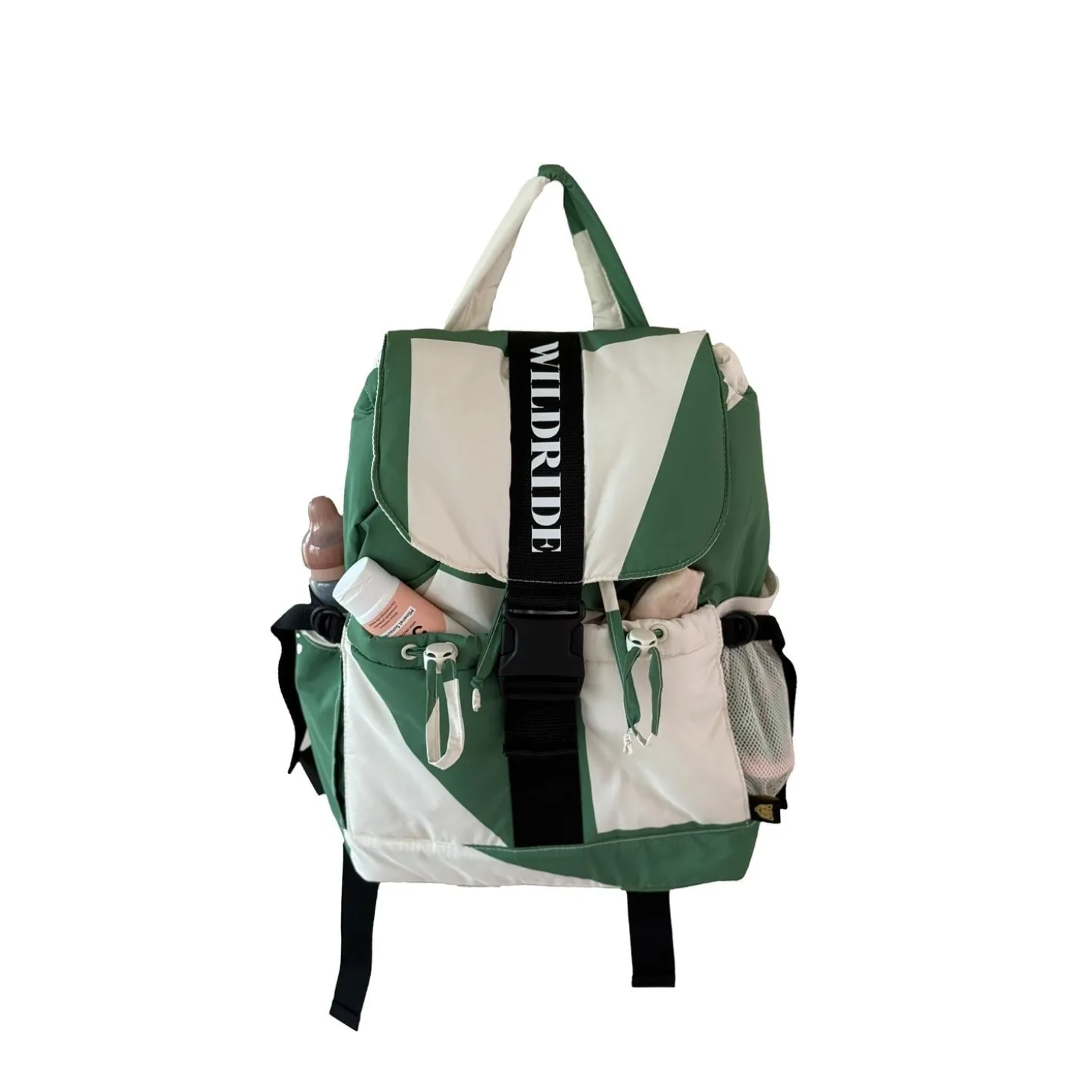 WILDRIDE Sac à dos à langer Adulte Green Graphic