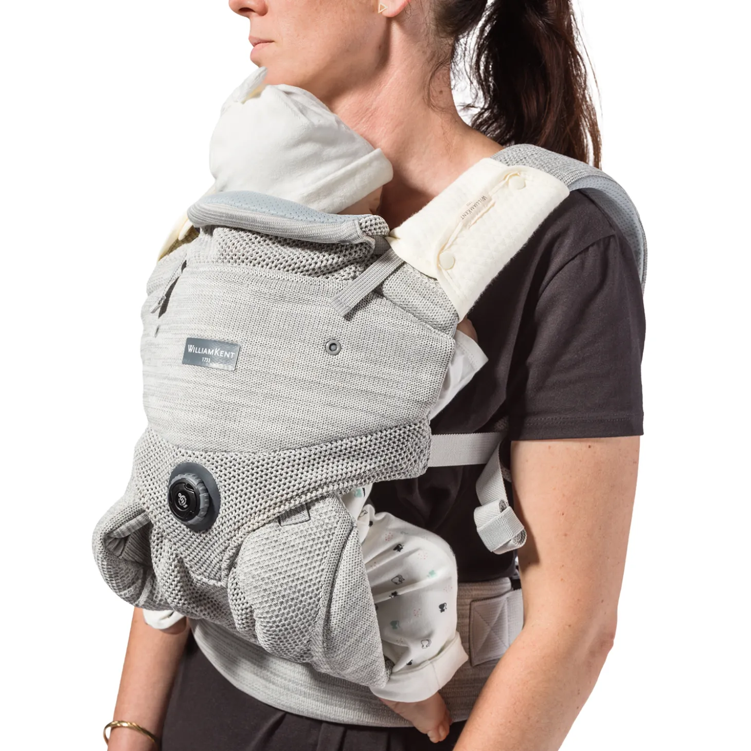 William Kent 1733 Porte-Bebe Ergo Twist Gris