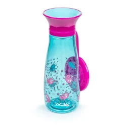 Wowcup                    Gourde  360 ° enfant avec couvercle    Cochons            350 ml