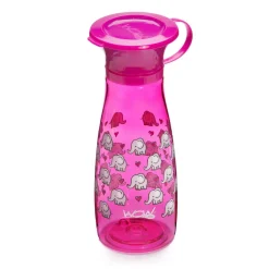 Wowcup                    Gourde  360 ° enfant avec couvercle    Elephants            350 ml