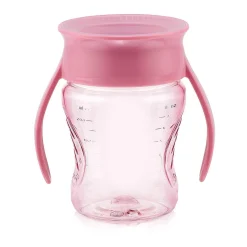 Wowcup Tasse 360 ° bébé Rose Clair 207 ml