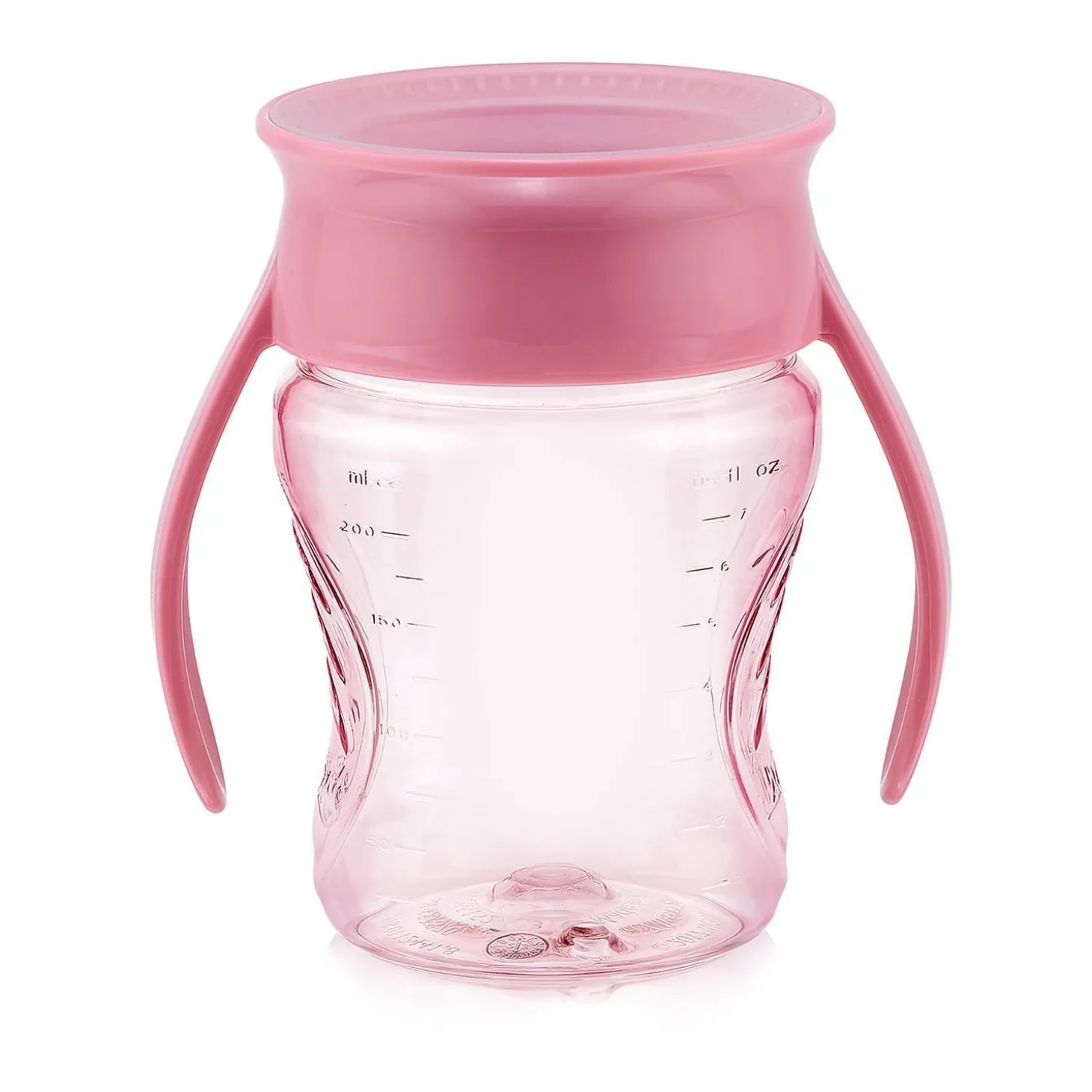 Wowcup Tasse 360 ° bébé Rose Clair 207 ml