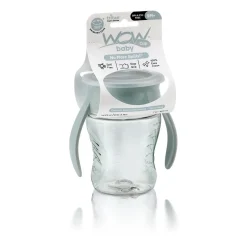 Wowcup                    Tasse 360 ° bébé    Vert Clair            207 ml