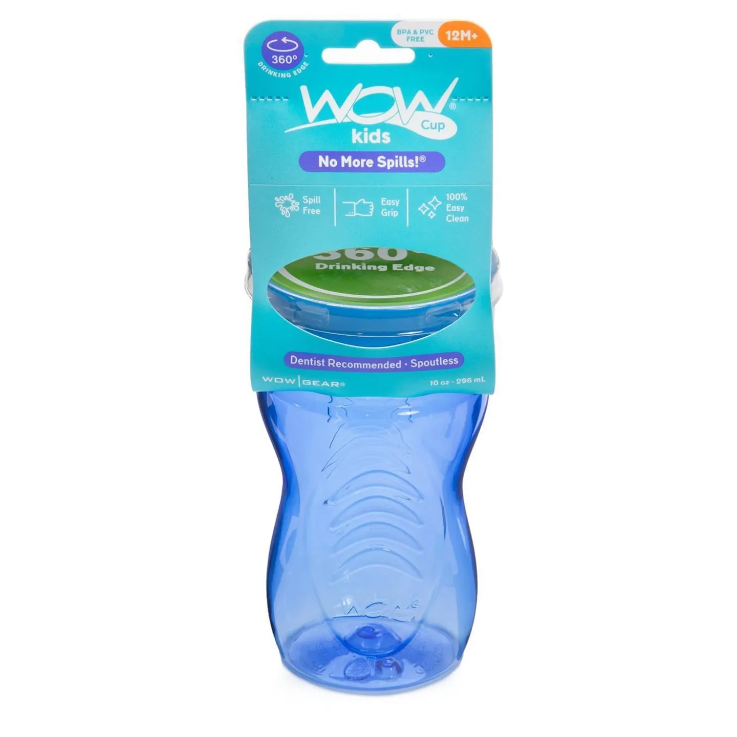 Wowcup Tasse 360 ° enfant Bleu 296 ml