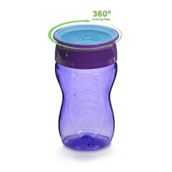 Wowcup Tasse 360 ° enfant Mauve 296 ml