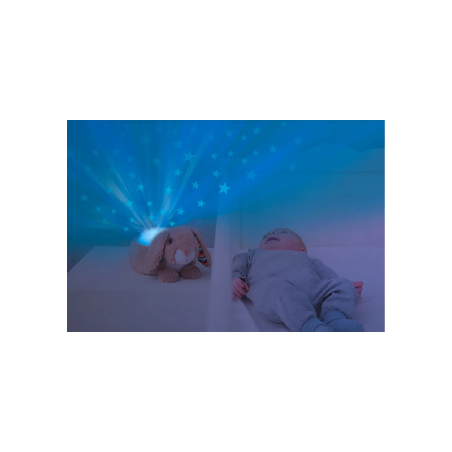Zazu Projecteur avec capteur de pleurs Ruby l’ours Multicolore